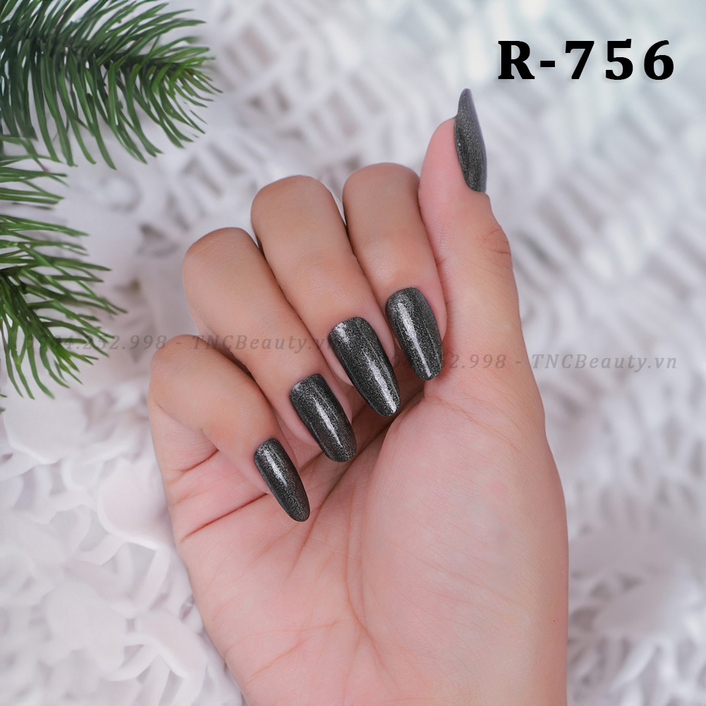 756-son mong tay revive mau kim tuyen den 3